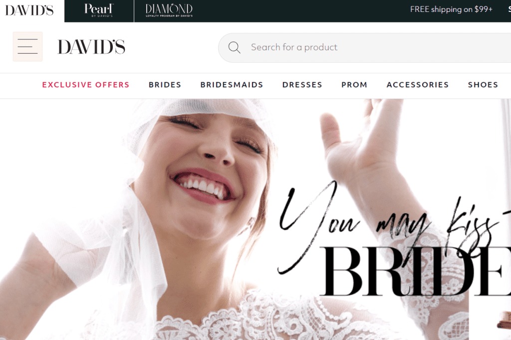 davids bridal product image