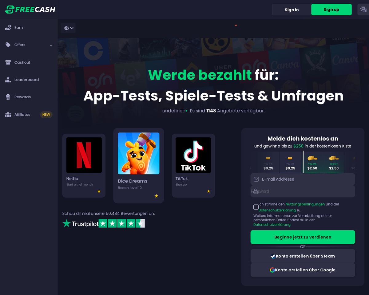 free cash product image