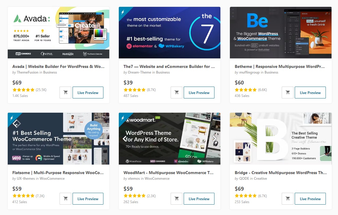 themeforest product image